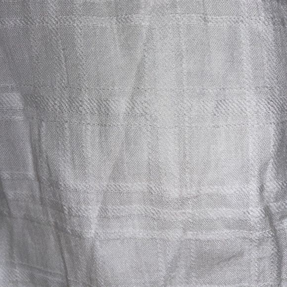 Brand New PILCRO CROPPED HENLEY BLOUSE - Picture 13 of 13